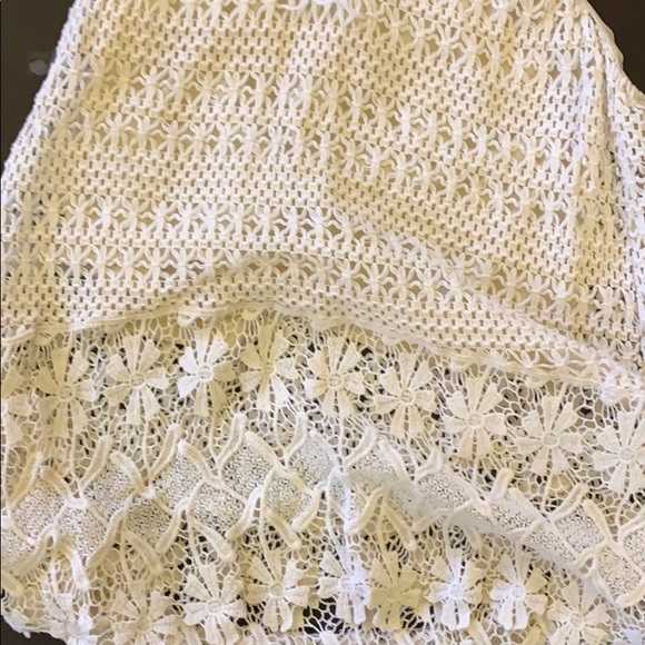 AQUA CROTCHET TANK TOP - Picture 3 of 3